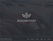 Tablet Screenshot of designbysoap.co.uk